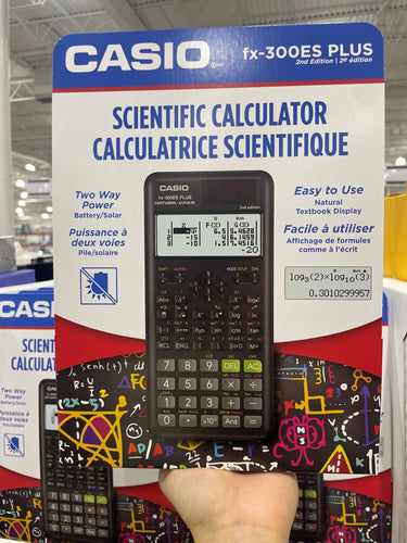 Casio Scientific Calculator FX-300ES Plus - 1 x 984 Grams